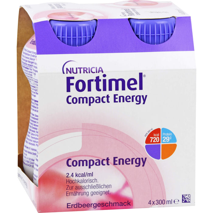 Fortimel Compact Energy Trinknahrung Erdbeere, 1200 ml Solution