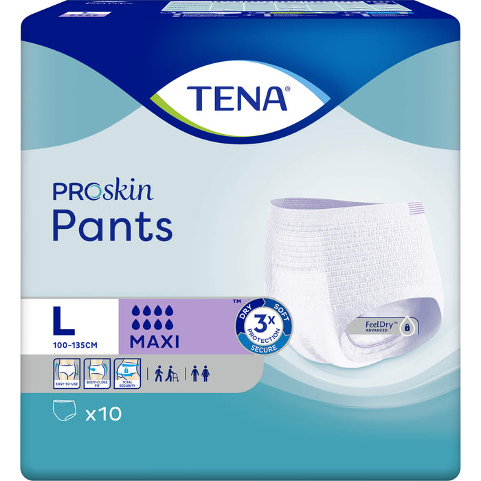 Tena Pants Maxi L Einwegho, 4X10 St 