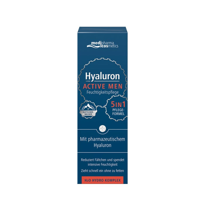 Medipharma Comsmetics Hyaluron Active MEN Feuchtigkeitspflege, 50 ml Creme
