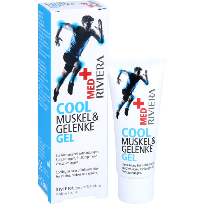 RIVIERA Med+ Cool Muskel und Gelenke Gel, 25 ml Gel