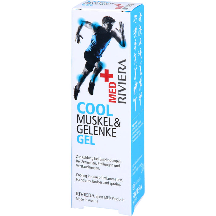 RIVIERA Med+ Cool Muskel und Gelenke Gel, 25 ml Gel