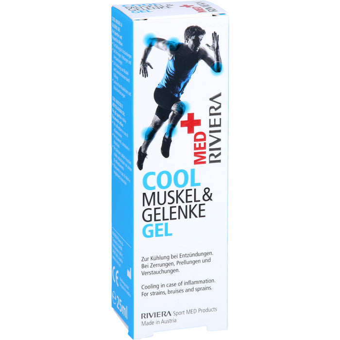 RIVIERA Med+ Cool Muskel und Gelenke Gel, 25 ml Gel