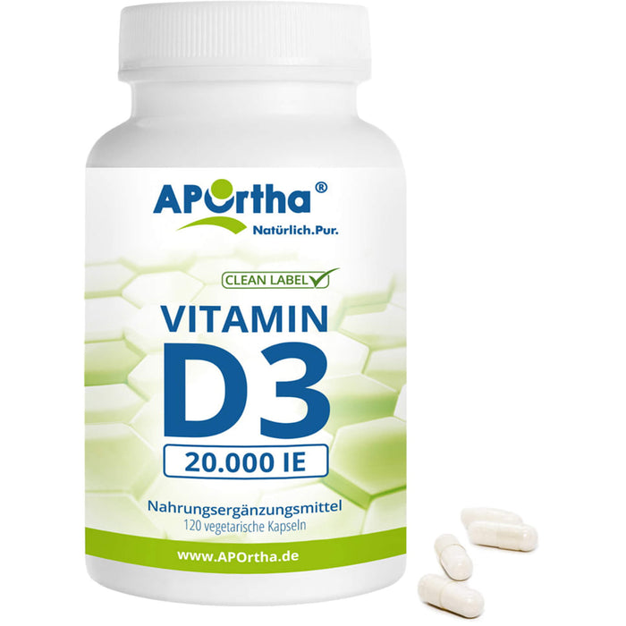 VITAMIN D3 DEPOT 20000IE, 120 St KAP