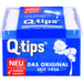 Q-tips Wattestäbchen Papierschaft, 206 St. Wattestäbchen
