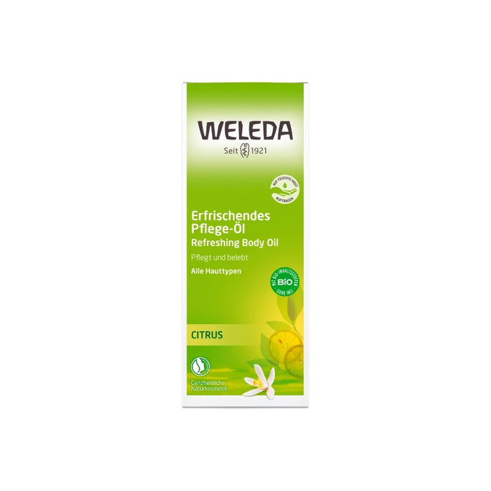 WELEDA Citrus erfrischendes Pflege-Öl, 100 ml Öl