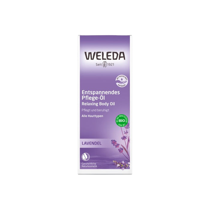WELEDA Lavendel entspannendes Pflege-Öl, 100 ml Oil