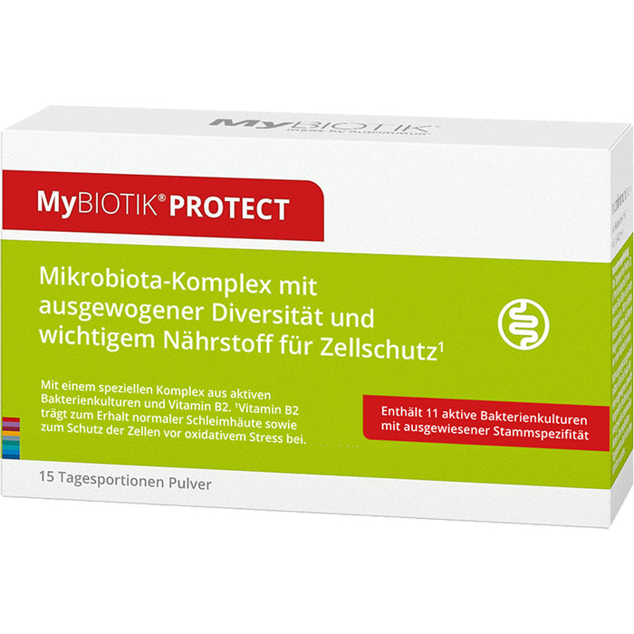 myBIOTIK Protect Tagesportionen Pulver, 15 pcs. Sachets