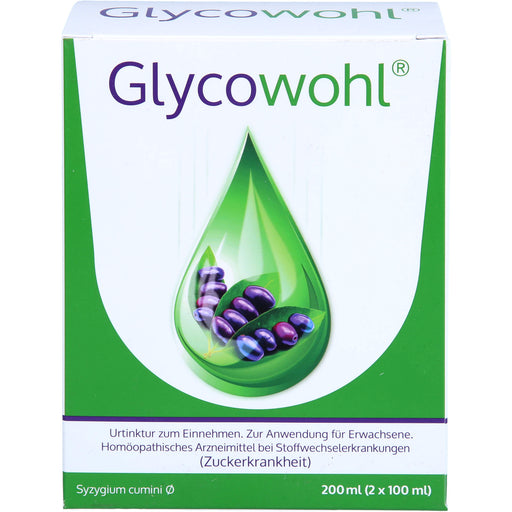 Glycowohl Urtinktur bei Stoffwechselerkrankungen, 100 ml Lösung