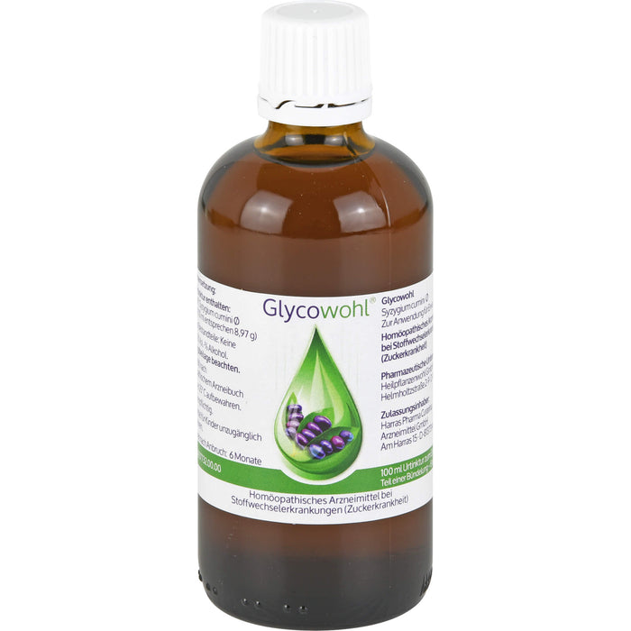 Glycowohl Urtinktur bei Stoffwechselerkrankungen, 100 ml Lösung