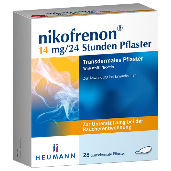 nikofrenon 14 mg/24 Stunden Pflaster, 28 pc Pansement