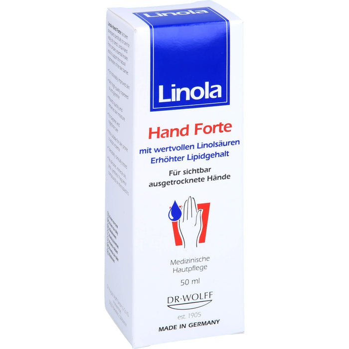 Linola Hand Forte Hautpflege, 50 ml Cream