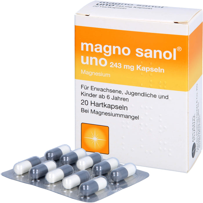 Magno Sanol uno 243 mg Kapseln, 20 pc Capsules