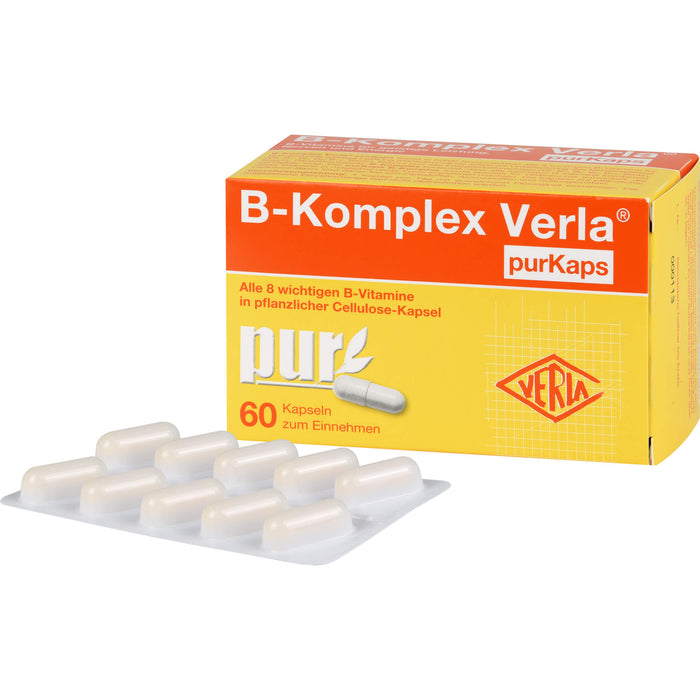 Verla B-Komplex purKaps Kapseln, 60 St. Kapseln