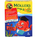 Möller's Omega-3 leckere Gelee-Fische mit Erdbeergeschmack, 36 St. Tabletten