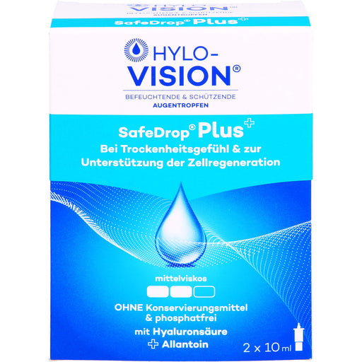 Hylo-Vision SafeDrop Plus, 2X10 ml ATR