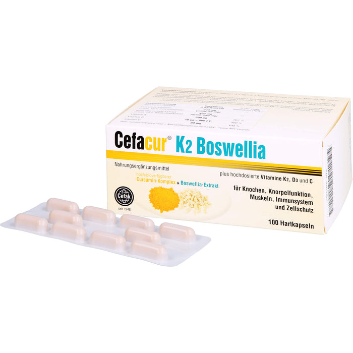 Cefacur® K2 Boswellia, 100 St HKP