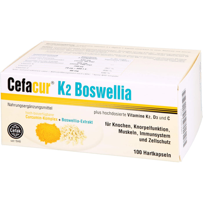Cefacur® K2 Boswellia, 100 St HKP