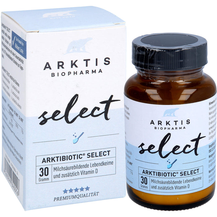 Arktis Arktibiotic select Pulver zur normalen Funktion des Immunsystems, 30 g Pulver