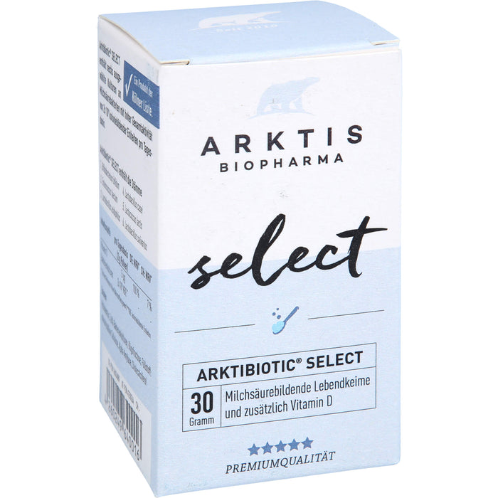 Arktis Arktibiotic select Pulver zur normalen Funktion des Immunsystems, 30 g Pulver
