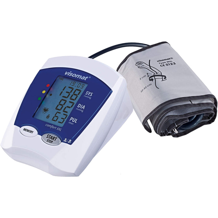 Visomat Comfort Blutdruckmessgerät XXL mit großer Manschette bis zu 52 cm Armumfang, 1 pc Contrôle de la pression sanguine