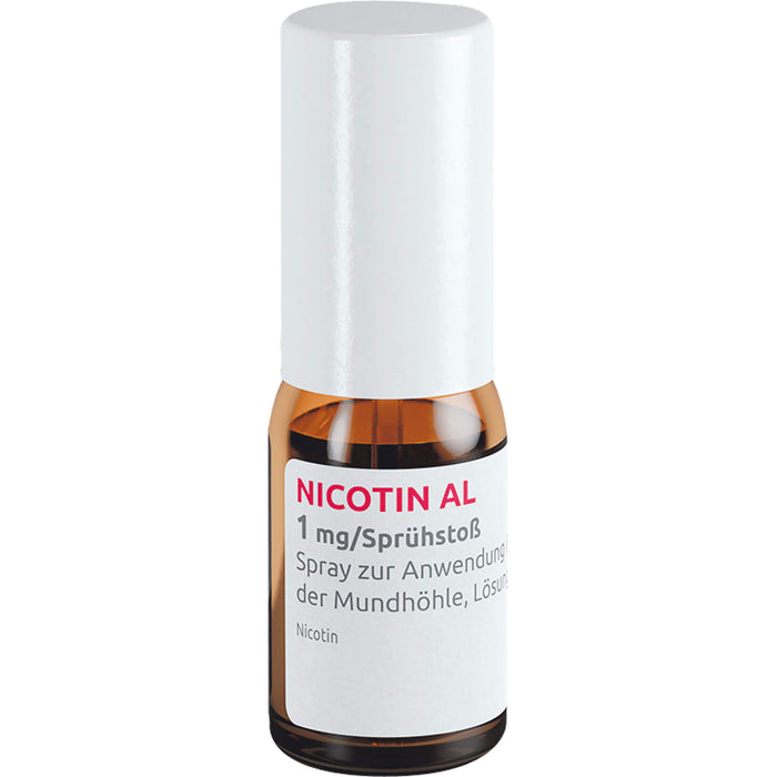 Nicotin AL 1 mg/Sprühstoß Spray zur Rauchentwöhnung, 2 pc Spray