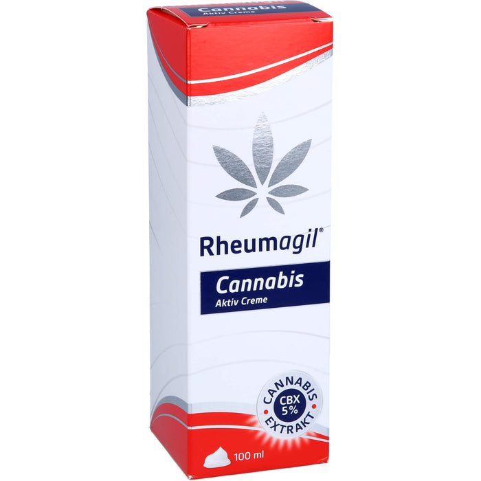 Rheumagil Cannabis Aktiv Creme bei Gelenkschmerzen, 100 ml Crème