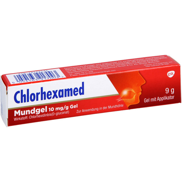 Chlorhexamed Mundgel, 10 mg/g Gel, 9.0 g Gel