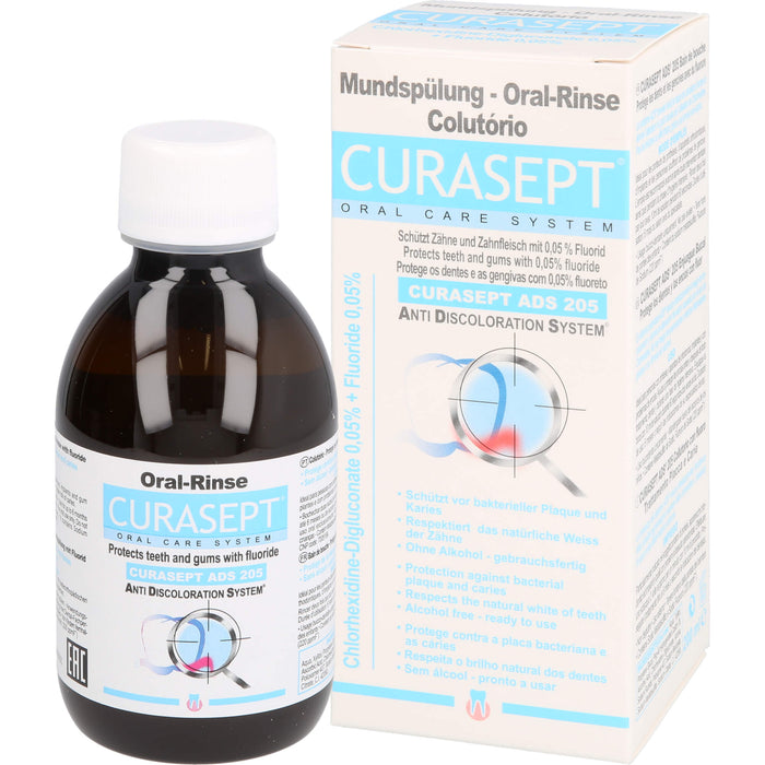 CURASEPT 0,05% Chlorhexidin - ADS 205, 200 ml Solution