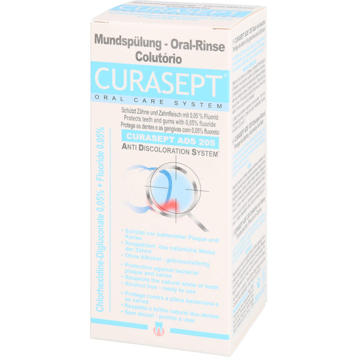 CURASEPT 0,05% Chlorhexidin - ADS 205, 200 ml Solution