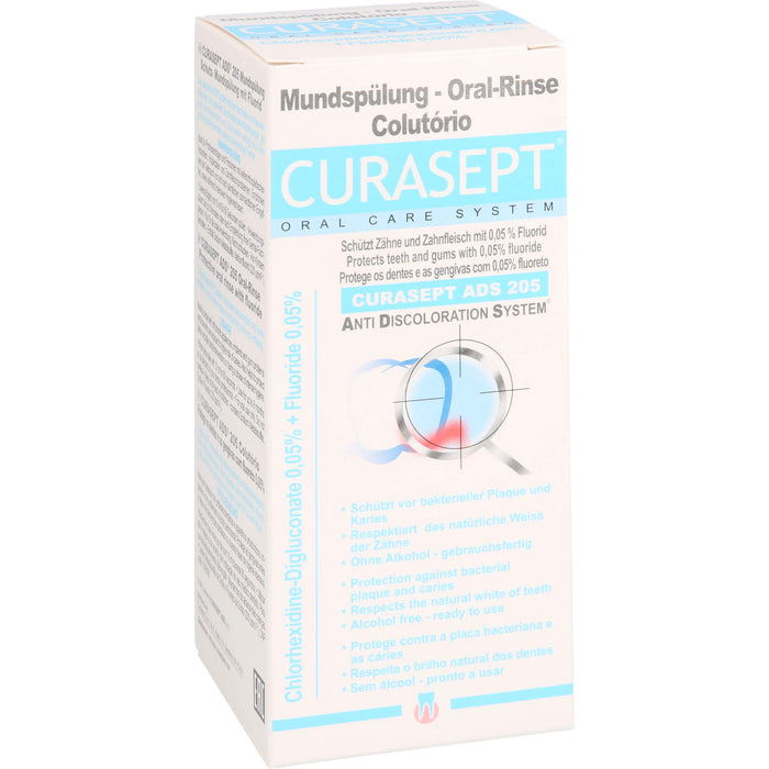 CURASEPT 0,05% Chlorhexidin - ADS 205, 200 ml Solution