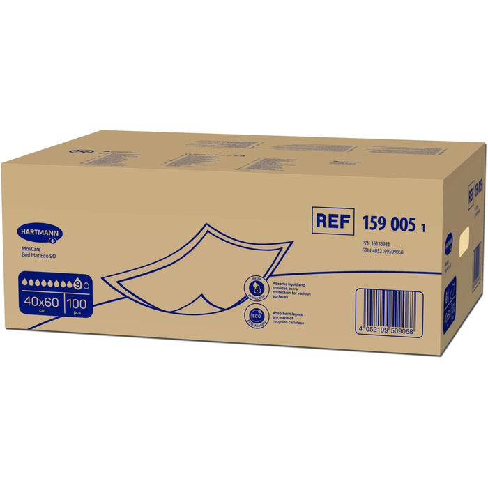 MoliCare Bed Mat Eco 9 Tropfen 40x60cm, 100 St 
