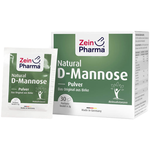 ZeinPharma Natural D-Mannose 2000 mg Pulver, 30 St. Beutel