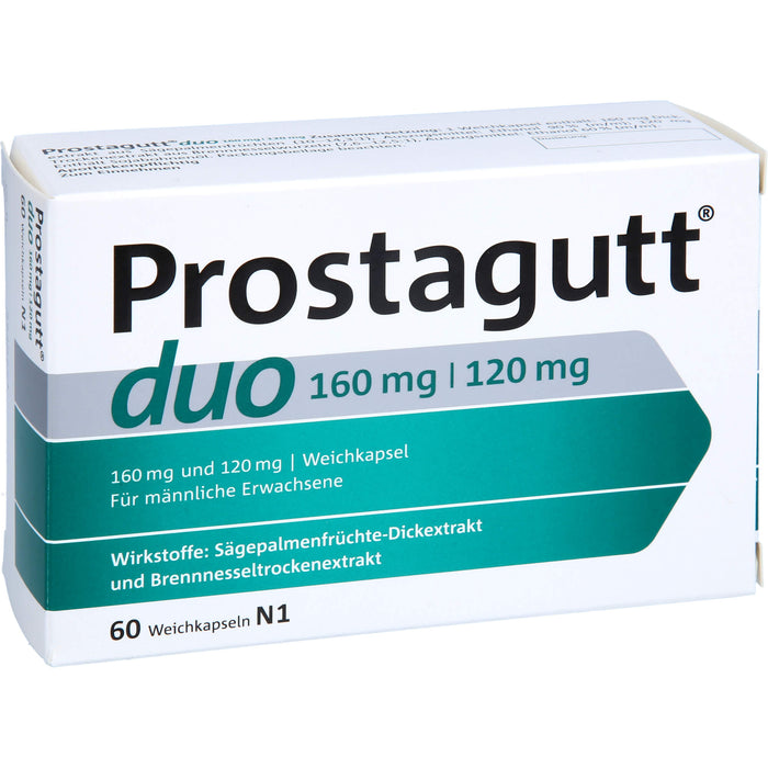 Prostagutt duo 160 mg / 120 mg, Weichkapseln, 60.0 St. Kapseln