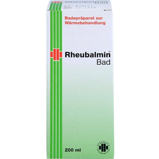 Rheubalmin Bad Badepräparat zur Wärmebehandlung, 200 ml Lösung