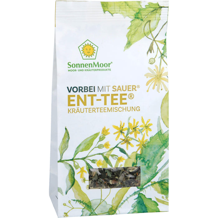 SonnenMoor vorbei mit Sauer Ent-Tee Kräuterteemischung, 50 g Thé