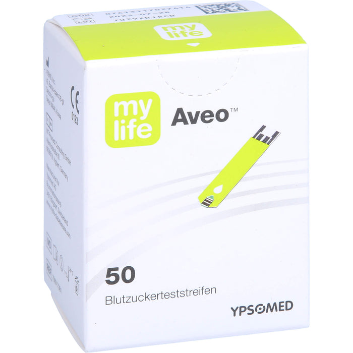 Mylife Aveo Blutzuckerteststreifen, 50 pcs. Test strips