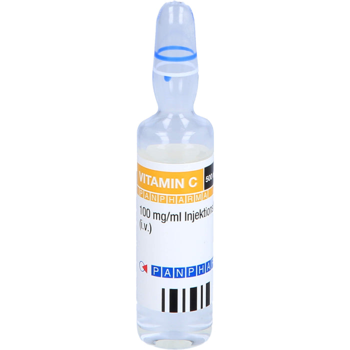 Vitamin C Panpharma 100 mg/ml Injektionslösung, 10 pcs. Ampoules