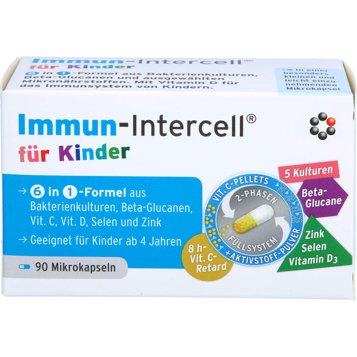 Immun-Intercell für Kinder Mikrokapseln, 90 St. Kapseln
