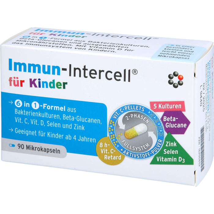 Immun-Intercell für Kinder Mikrokapseln, 90 St. Kapseln