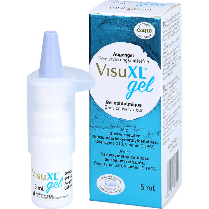 VisuXL Gel Augengel bei trockenen Augen, 5 ml Gel