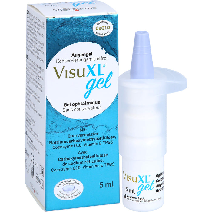 VisuXL Gel Augengel bei trockenen Augen, 5 ml Gel
