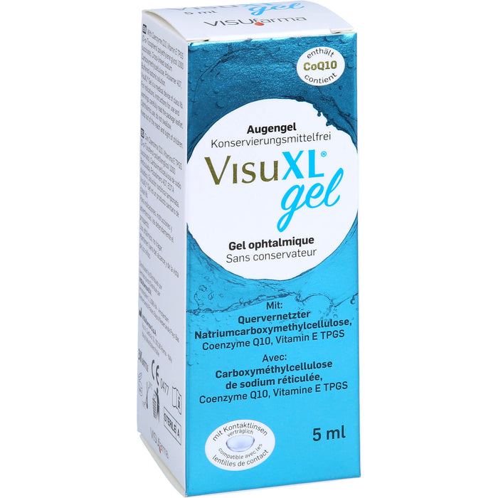 VisuXL Gel Augengel bei trockenen Augen, 5 ml Gel