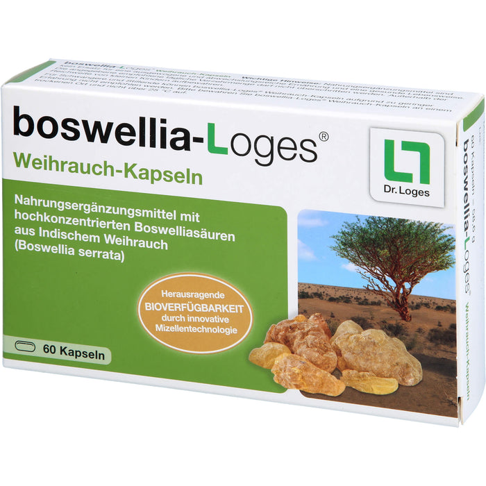 boswellia-Loges Weihrauch-Kapseln, 60 St., 60 pcs. Capsules