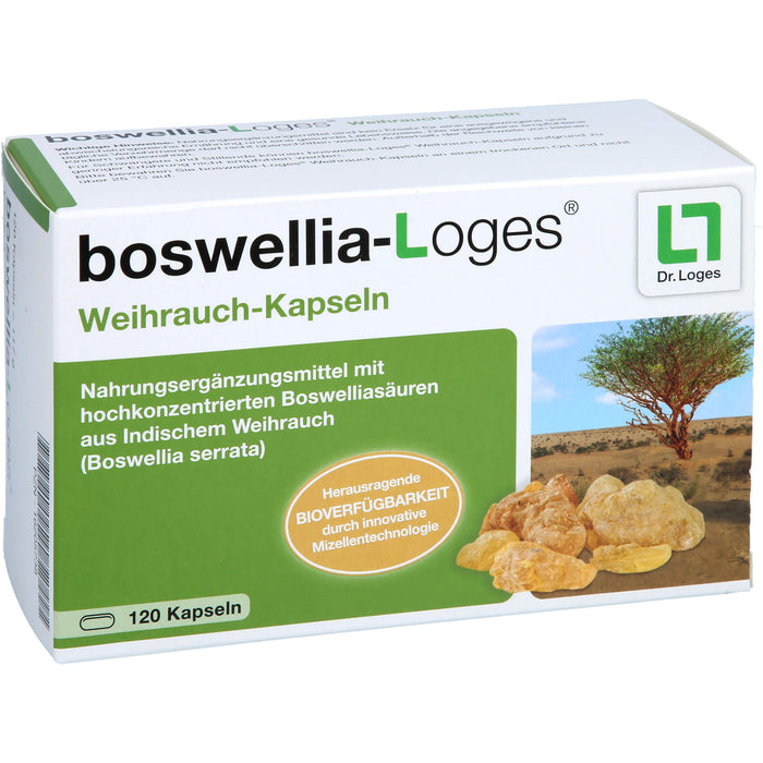 boswellia-Loges Weihrauch-Kapseln, 120 St., 120 pc Capsules
