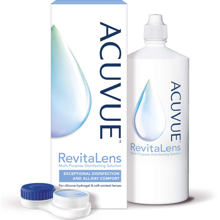 ACUVUE RevitaLens mehrzweck-Desinfektionslösung für Kontaktlinsen, 100 ml Lösung