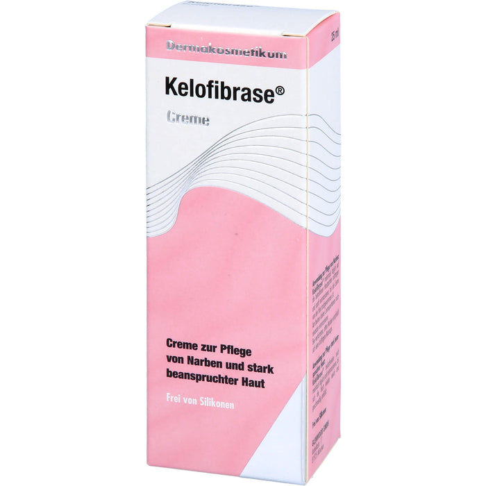 Kelofibrase Creme zur Pflege von Narben und beanspruchter Haut, 25 ml Crème