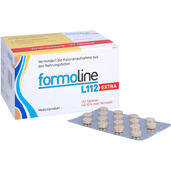 Formoline L112 Extra Tabletten bei Übergewicht und Adipositas, 192 St. Tabletten
