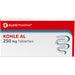 Kohle AL 250 mg Tabletten bei Durchfall, 20 St. Tabletten