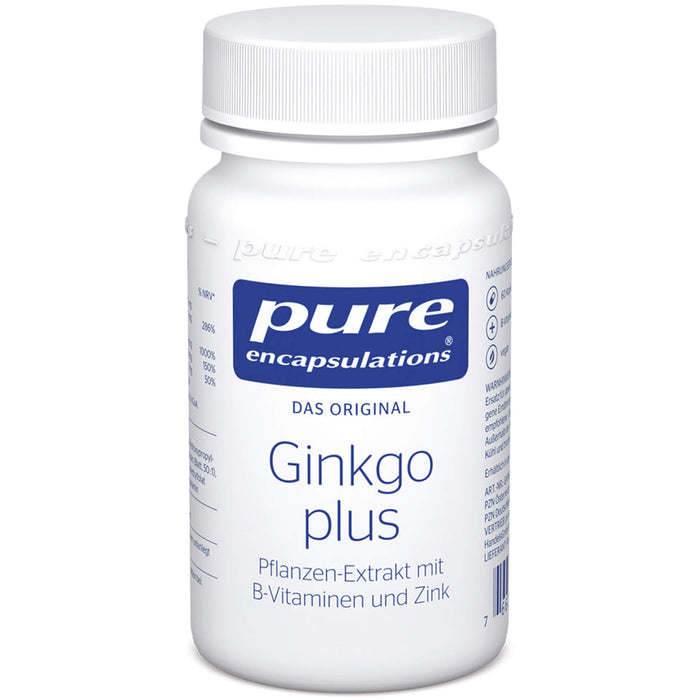 Pure Encapsulations Ginkgo plus Kapseln, 60 St. Kapseln