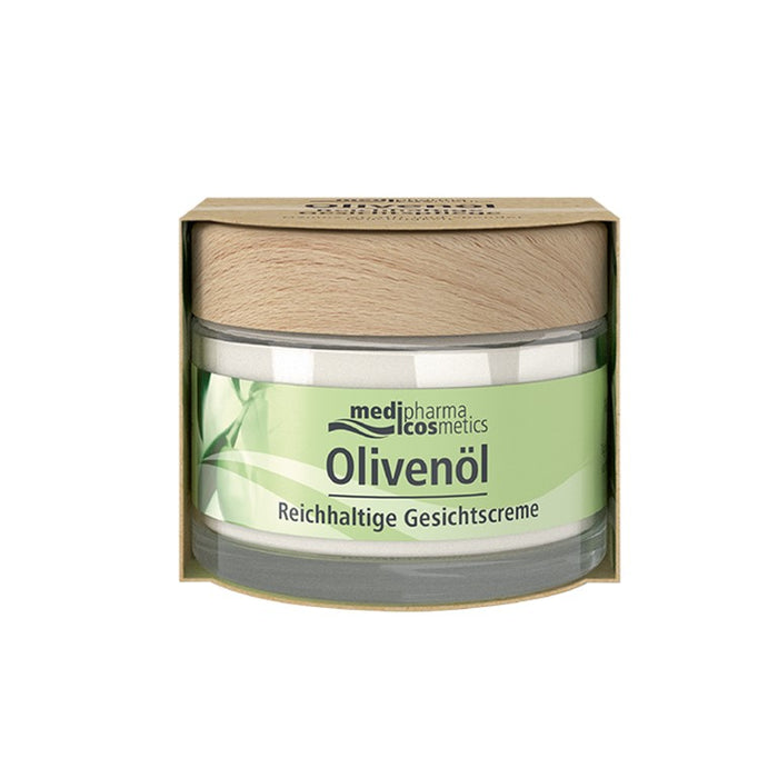 Medipharma Cosmetics Olivenöl reichhaltige Gesichtscreme, 50 ml Creme